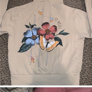 O’Neil‎ Hoodie with flowers and Butterflies